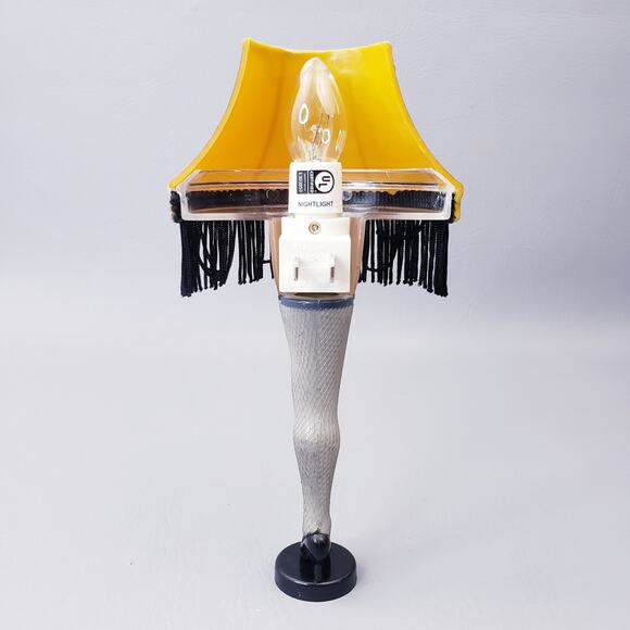 A Christmas Story Neca Leg Lamp Bobble Head and Night Lite - Picture 12 of 15